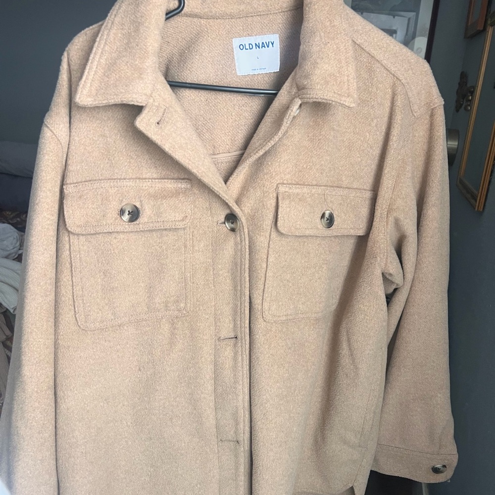 Old Navy Women's Utility Jacket in Beige